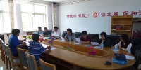 杨洲群副局长率队赴省局帮扶贫困村开展帮扶对接 - 粮食局