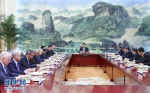 习近平集体会见上海合作组织成员国安全会议秘书会议 - 国土资源厅