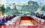 习近平集体会见上海合作组织成员国安全会议秘书会议外方代表团团长 - 国土资源厅