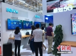 资料图：普通消费者在参观5G技术展示。中新网 吴涛 摄 - 中国新闻社河北分社