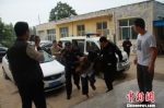 警方抓获的犯罪嫌疑人。　邢台市公安局供图 - 中国新闻社河北分社