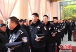 遗体告别仪式现场。警方供图 - 中国新闻社河北分社