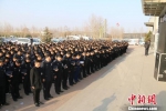 遗体告别仪式现场。警方供图 - 中国新闻社河北分社