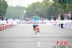 2019北京通州(运河)半程马拉松开跑。赛事组委会供图 - 中国新闻社河北分社