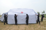 石家庄市红十字会开展应急救援演练 - 红十字会