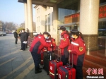 河北省疾控中心应急检测队队员整装待发。　李晓伟 摄 - 中国新闻社河北分社