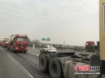 图为河北新增高速公路严管路段。 警方供图 - 中国新闻社河北分社