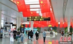 资料图：重庆江北国际机场候机楼。重庆江北国际机场供图 - 中国新闻社河北分社