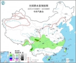 全国降水量预报图(10月17日08时-18日08时) - 中国新闻社河北分社