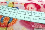 资料图：工资条。中新网记者 李金磊 摄 - 中国新闻社河北分社