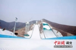 保定涞源国家跳台滑雪训练科研基地。 涞源县委宣传部供图 - 中国新闻社河北分社