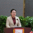 衡水市副市长崔海霞致辞。 王鹏 摄 - 中国新闻社河北分社