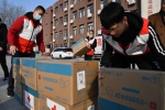 助力安全开学 廊坊市红十字会为学校发放防疫物资 - 红十字会