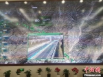 京张高速公路可视化应用平台。河北交通投资集团公司供图 - 中国新闻社河北分社