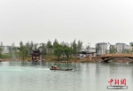 探访雄安金湖公园项目建设现场 - 中国新闻社河北分社