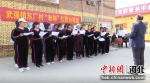 “老郭”红歌合唱团排练现场。 武强融媒体供图 - 中国新闻社河北分社