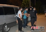 犯罪嫌疑人被抓捕归案。 清苑区公安局供图 - 中国新闻社河北分社