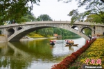 坐落于赵县洨河上的赵州桥。　朱涛 摄 - 中国新闻社河北分社