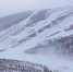 图为云顶滑雪公园雪中的坡面障碍赛道。　束文 摄 - 中国新闻社河北分社