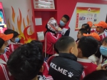 沧州市红十字应急救护培训基地迎来小记者 - 红十字会