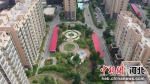 祥和城是邢台市最大的保障房小区。(无人机照片) 王聚芬 摄 - 中国新闻社河北分社