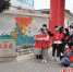 青年志愿者们通过墙绘的方式表达对家乡的热爱。 闫志国 摄 - 中国新闻社河北分社