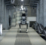 图为9月27日，雄安新区的雄东—昝西220千伏线路工程隧道里，足式机器人“机械狗”正在进行测试。 中新社发 董鹏 摄 - 中国新闻社河北分社