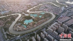 图为京杭大运河河北沧州市区段的“运河湾”景观。(资料图) 傅新春 摄 - 中国新闻社河北分社