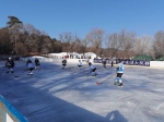 凌凌冰上勇展雏翅 冰球小将献技迎新 2023年京津冀青少年冰球大奖赛开赛 - 体育局