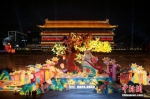 资料图：第36届西安城墙新春灯会在永宁门正式“点亮”。中新社记者 张远 摄 - 中国新闻社河北分社