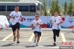 张家口市举办奥林匹克日主题健康跑活动，图为活动现场。　武殿森 摄 - 中国新闻社河北分社