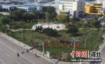 冀州区一“口袋公园”全貌。 供图 - 中国新闻社河北分社