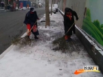 河北多地雨雪来袭 为雪中坚守的环卫工人点赞 - 河北新闻门户网站